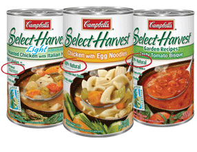 select harvest soup