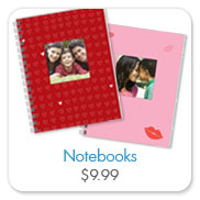 snapfish valentine's notebook