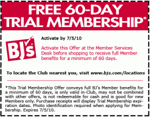 bj's coupon