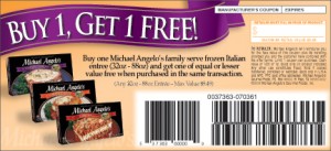 michael angelo's bogo coupon