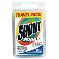 shout wipes travel pack