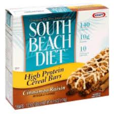 South Beach Diet bars