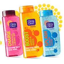 clean & clearn morning burst body wash