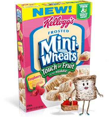 kellogg's frosted mini wheats fruit in the middle