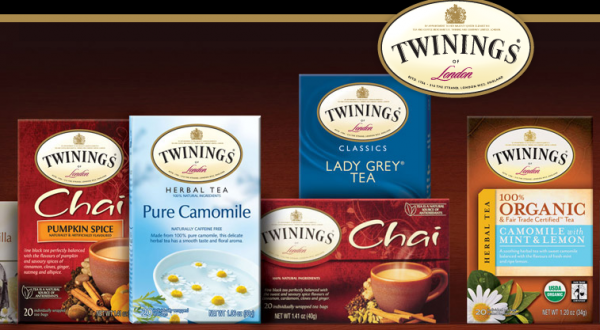 twinings tea samples