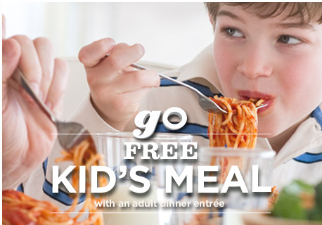 Olive Garden Free Kids Meal