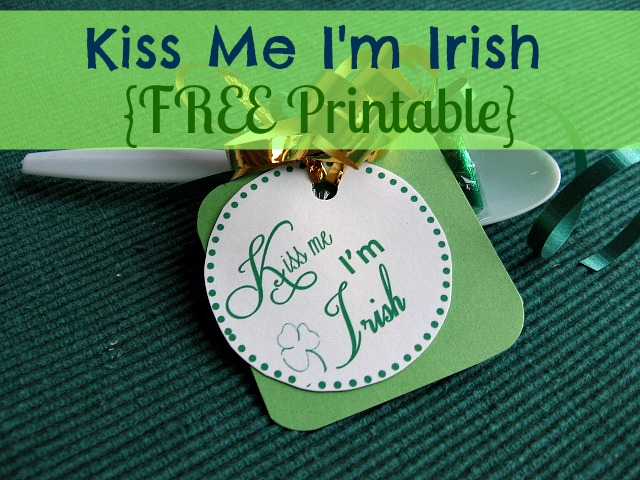 Kiss Me I'm Irish