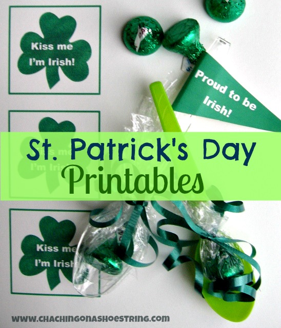 St. Patrick's Day printables