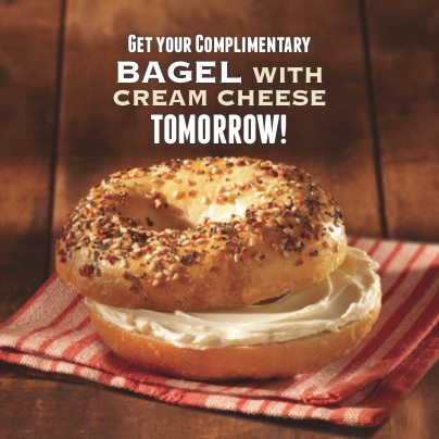 breuggers free bagel