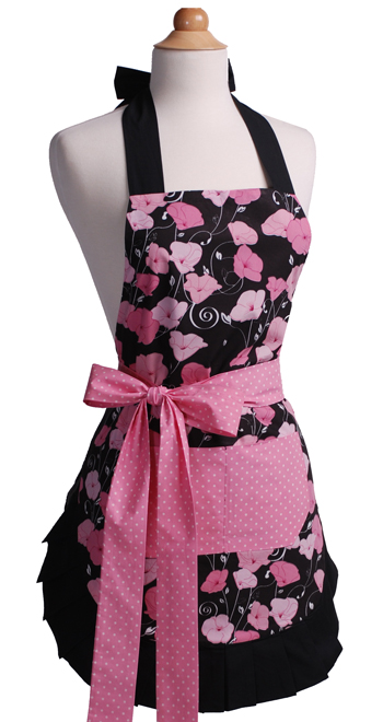 Midnight Bloom Apron