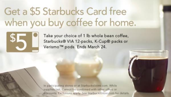 Starbucks Gift Card With Purchase