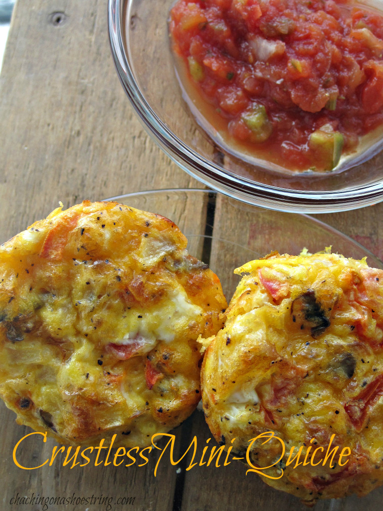 crustless mini quiche