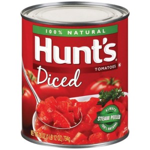 hunt's diced tomatoes 28 oz.