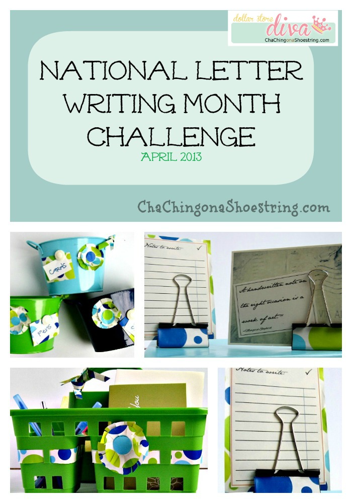 National Letter Writing Month Collage