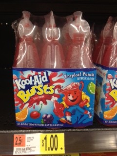 kool aid bursts at Walmart