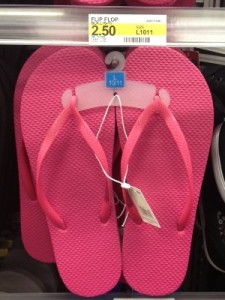 target flip flops