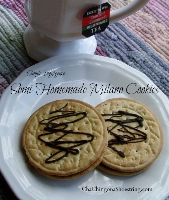 Semi-Homemade Milano Cookies