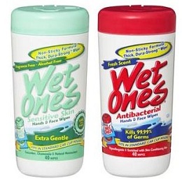 Wet Ones Wipes