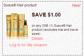suave coupon