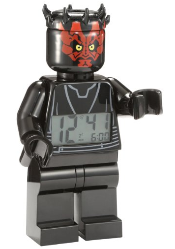 Darth Maul Lego Minifigure Clock