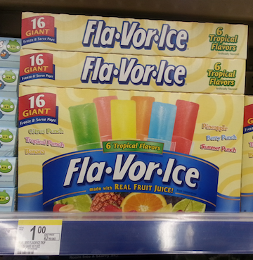 Fla-Vor-Ice Freeze Pops