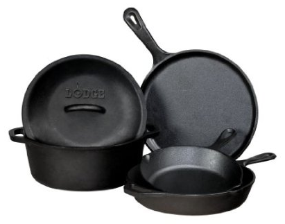 Lodge Cast Iron Cookware Set