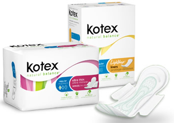 Kotex Natural Balance Pack