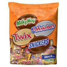 Mars Halloween Candy Bag