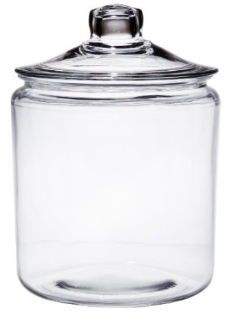 Anchor Hocking Glass Jar