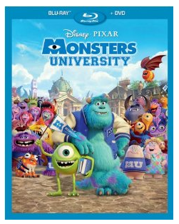 Monsters University DVD