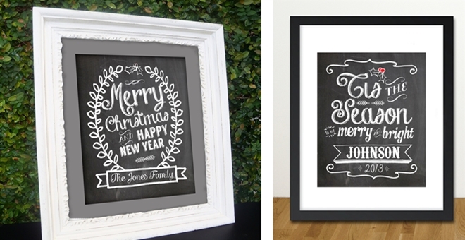 chalkboard prints