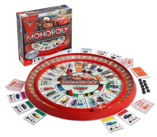 Monopoly Cars 2 Race Track Game