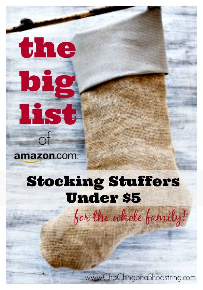 Stocking Stuffers Under $5 - Frugally Blonde