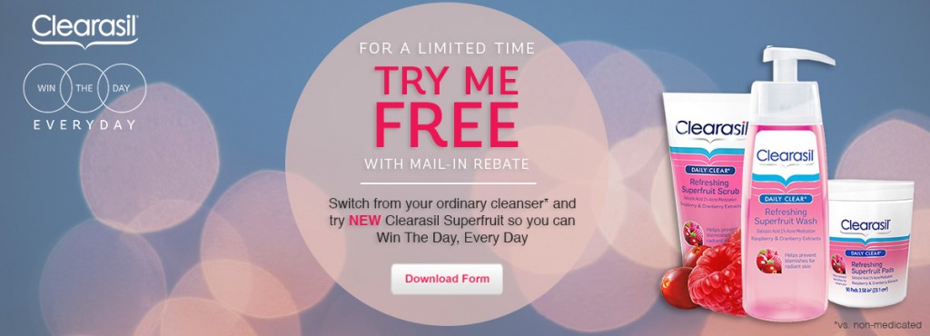 clearasil rebate