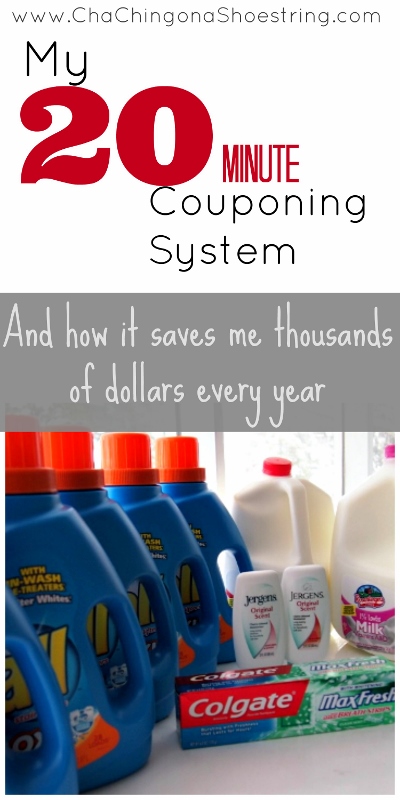 20 Minute Couponing System
