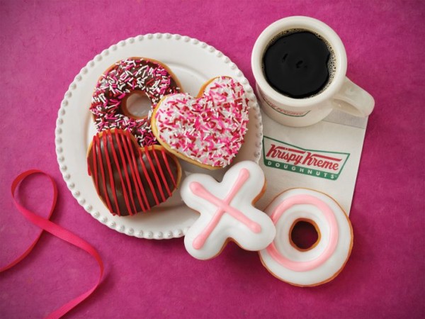 Krispy Kreme Valentine's Free Donuts
