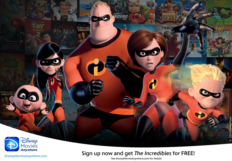 FREE Disney Movies Online - Disney's The Incredibles