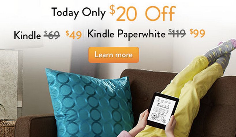 Kindle and Kindle Paperwhite Deal March 4, 2014 