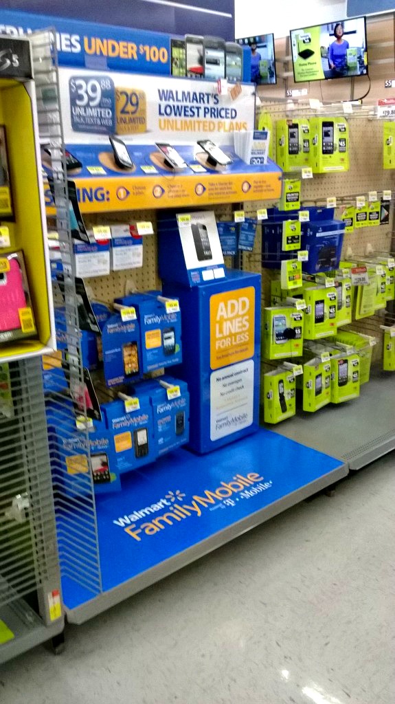 Lowest Priced Unlimited Plans at Walmart #FamilyMobile #shop