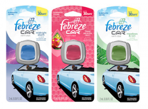 febreze car vents