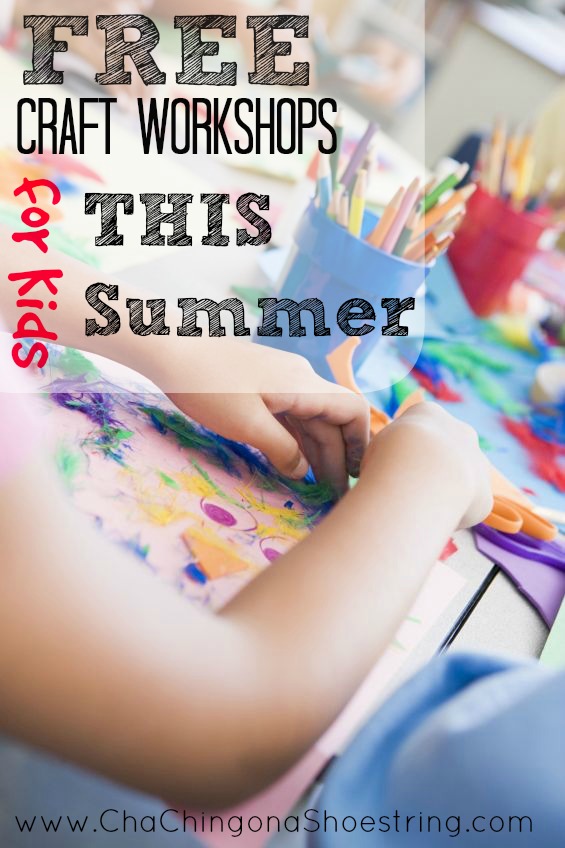 FREE Craft Classes for Kids this Summer