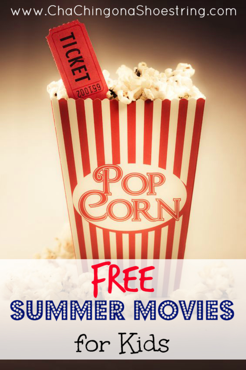 Free or Cheap Summer Movies for Kids 2014 | Where you can you watch free summer movies? Here's the list!