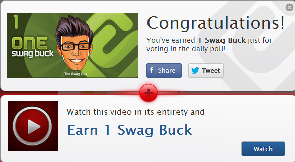 swagbucks daily poll