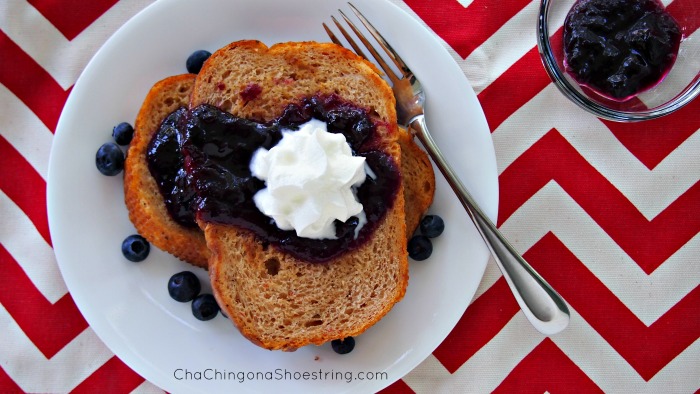 Homemade Blueberry Syrup