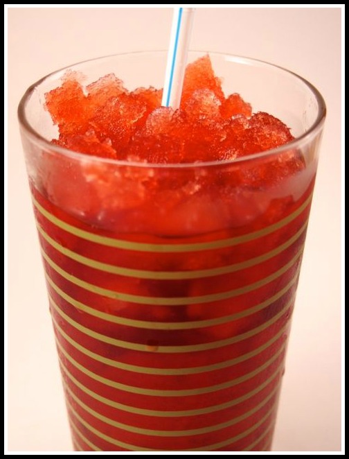 Raspberry Slushie Easy Recipe  - Only 10 Cents a Glass!