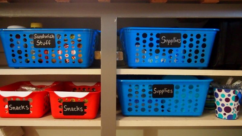 Organized School Lunch Station