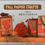 The Dollar Store Diva: More Fall Paper Craft Ideas