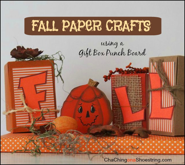 Fall Paper Crafts