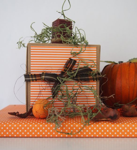 Fall Paper Pumpkin Craft