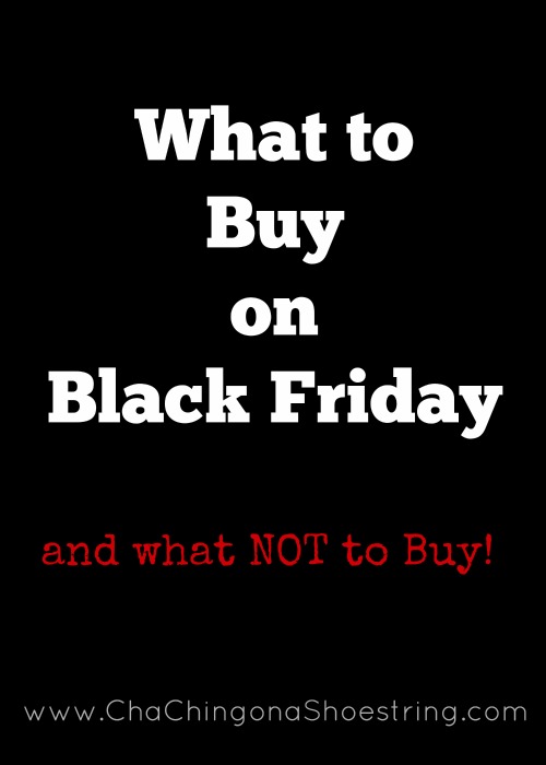Best Things to Buy on Black Friday
